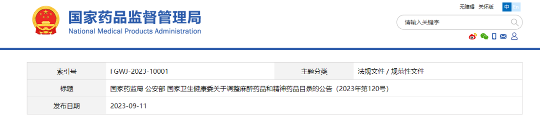 依托咪酯列入第二类精神药品目录！依托咪酯检测，势在必行